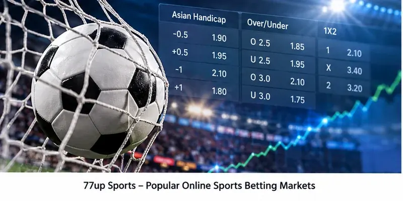 77up Sports – Popular Online Sports Betting Markets